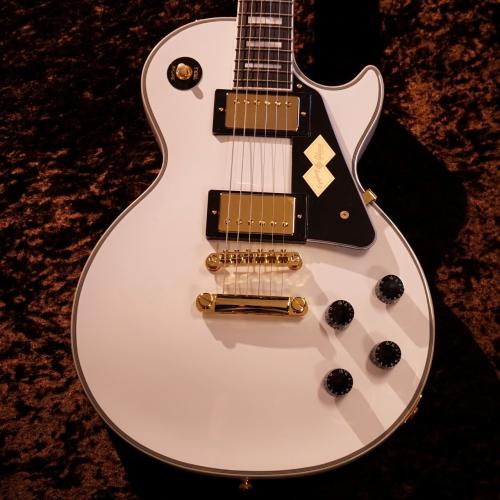 Epiphone Inspired by Gibson Custom【軽量個体】 Les Paul Custom Alpine white #25021530138 [4.06kg] [送料込] 