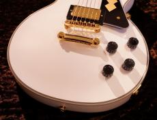 Epiphone Inspired by Gibson Custom【軽量個体】 Les Paul Custom Alpine white #25021530138 [4.06kg] [送料込] _8