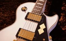 Epiphone Inspired by Gibson Custom【軽量個体】 Les Paul Custom Alpine white #25021530138 [4.06kg] [送料込] _9
