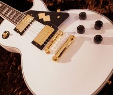 Epiphone Inspired by Gibson Custom【軽量個体】 Les Paul Custom Alpine white #25021530138 [4.06kg] [送料込] _10