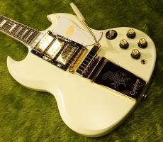 Epiphone 【NEW】 1963 Les Paul SG Custom With Maestro Vibrola ~Classic White~ #24071526365 [3.73kg] [送料込]_3
