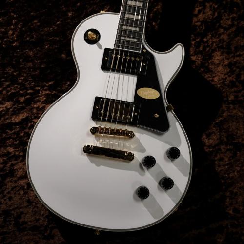 Epiphone Inspired by Gibson Les Paul Custom ~alpine white~ #25011523039 [3.86kg] [送料込] 