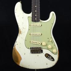 Fender Custom Shop 2025 Collection 1962 Stratocaster Heavy Relic Aged Olympic White
