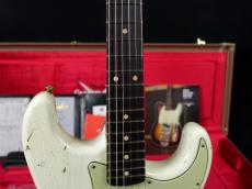Fender Custom Shop 2025 Collection 1962 Stratocaster Heavy Relic Aged Olympic White_6