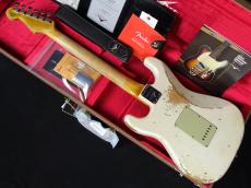 Fender Custom Shop 2025 Collection 1962 Stratocaster Heavy Relic Aged Olympic White_7