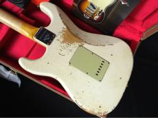 Fender Custom Shop 2025 Collection 1962 Stratocaster Heavy Relic Aged Olympic White_8