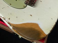 Fender Custom Shop 2025 Collection 1962 Stratocaster Heavy Relic Aged Olympic White_11