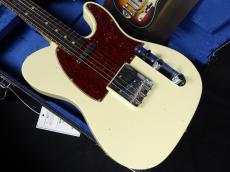 Fender Custom Shop 2025 Collection 1963 Telecaster Journeyman Relic Vintage White Matching Head_3
