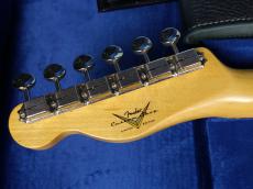 Fender Custom Shop 2025 Collection 1963 Telecaster Journeyman Relic Vintage White Matching Head_10