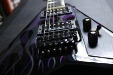 Jackson USA Select RR1 Randy Rhoads Black Ghost Flames 2006_5