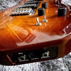 Godin xtSA Flame Lightburst 【特価】_11