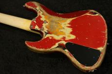 XOTiC Custom Order XJ-1T 5st MH Super Heavy Aged / Candy Apple Red over 3Tone Sunburst【4.37kg】_9