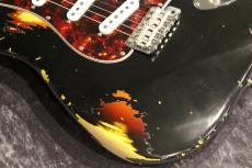 Red House 【ボーナスセール】Kurosawa LTD Vintage PU General S /3S Black over 3Tone Sunburst  Heavy Aged_4