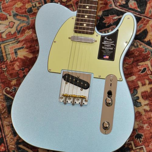 Fender Limited Edition American Professional Classic Telecaster, Rosewood Fingerboard, Mystic Ice Blue
