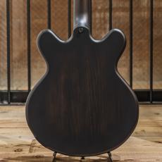 Victor Baker Guitars Model 35 Chambered Semi-hollow Black Smoke Sunburst Stain S/N:755_3