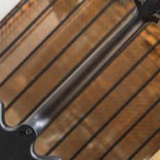 Victor Baker Guitars Model 35 Chambered Semi-hollow Black Smoke Sunburst Stain S/N:755_8