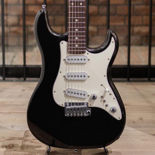 Truth TST-201 5A Roasted Flame Maple Neck/Rosewood FB Dark Black Metallic