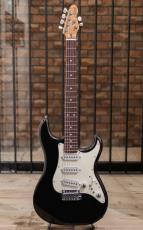 Truth TST-201 5A Roasted Flame Maple Neck/Rosewood FB Dark Black Metallic_2