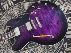 Gibson 【現地選定品】~US Exclusive Collection~ ES-335 Figured -Dark Purple Burst-【#204760279】【3.80kg】_4