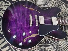 Gibson 【現地選定品】~US Exclusive Collection~ ES-335 Figured -Dark Purple Burst-【#204760279】【3.80kg】_5