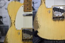 Fender Custom Shop MBS 1955 Telecaster Heavy Relic -White Blonde- by Dale Wilson 2023USED!!_10