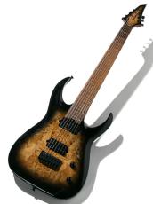 Jackson Pro Series Misha Mansoor Juggernaut Ht7p Black Burst Burl 2020_7