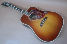 Gibson Hummingbird Vintage HSB / Thermally Aged Solid Spruce Top・Solid Mahogany Side and Back・Gibson Relic peg・Parallelogram Inlay・Rosewoodi fingerboard and Bridge・ Mahogany Neck・Casted Pick guard・Thin Finis_3