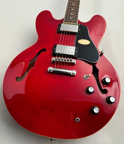 Epiphone ES-335 -Cherry- #24031511850 ≒3.62kg【お好みの弦高でセットアップ致します!】