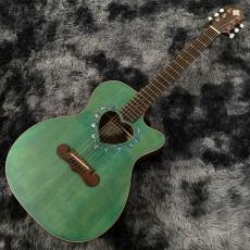 ZEMAITIS CAF-90HCW Forest Green Abalone【大人気ハート型サウンドホール エレアコ!】【丈夫なギグバッグ付】_2