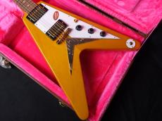 Epiphone Inspired by Gibson Custom 1958 Korina Flying V Aged Natural ★盛夏SALE☆_3