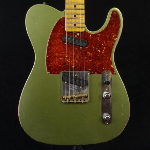 Fender Custom Shop MBS Double Vision Telecaster Journeyman Relic Aged Moss Green by Todd Krause ★盛夏SALE☆