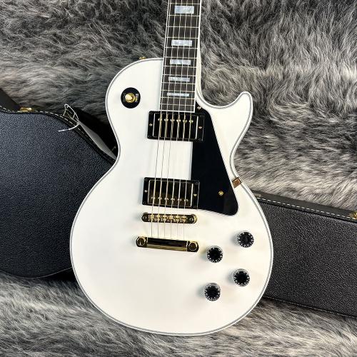 Gibson Les Paul Custom Ebony Fingerboard Alpine White