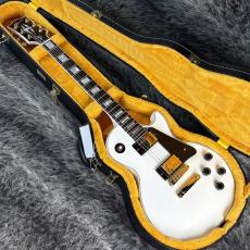 Gibson Les Paul Custom Ebony Fingerboard Alpine White_5