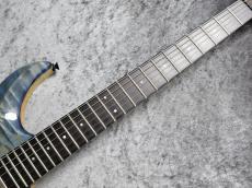 Koca Guitars Custom Order Light DC Carved 5A Quilt Maple Top/Ash 1P Back/Rosewood Neck/Ebony FB/Blue Burst_9