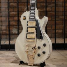 Gibson Custom Shop Murphy Lab 1957 Les Paul Custom 3-PU w / Bigsby Ultra Light Aged / Polaris White 2024_5