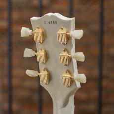 Gibson Custom Shop Murphy Lab 1957 Les Paul Custom 3-PU w / Bigsby Ultra Light Aged / Polaris White 2024_10