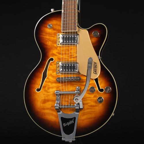 Gretsch G5655T-QM Electromatic Center Block Jr. Single-Cut Quilted Maple with Bigsby ~Sweet Tea~