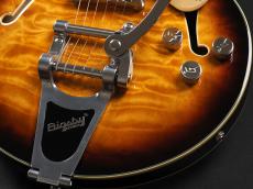 Gretsch G5655T-QM Electromatic Center Block Jr. Single-Cut Quilted Maple with Bigsby ~Sweet Tea~_6