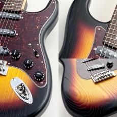 Fender MIJ LTD RAW ASH STRATOCASTER 3TS ≒4.16kg #JD25006923_3