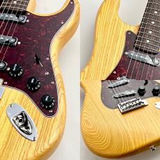 Fender MIJ LTD RAW ASH STRATOCASTER VINTAGE NATURAL ≒3.77kg #JD25005776_3