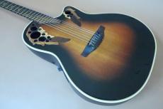 Ovation U.S.A 1768 Elite Sunburst　/ Deep Bowl Cutaway Body・Original Peg・Spruce Top・Lyrachord Back・ Pre-amp OP-24 【With Soft Hard Case】 1991年製_2