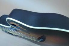 Ovation U.S.A 1768 Elite Sunburst　/ Deep Bowl Cutaway Body・Original Peg・Spruce Top・Lyrachord Back・ Pre-amp OP-24 【With Soft Hard Case】 1991年製_4