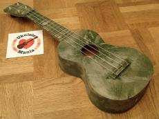 Supertone Prototype Green Duco® Finish Mahogany Soprano Ukulele #1024_2