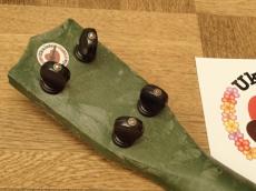 Supertone Prototype Green Duco® Finish Mahogany Soprano Ukulele #1024_6