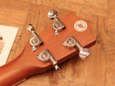 Aiersi Nickel Plated Brass Palm Tree Design Resonator Concert Ukulele #4983_6