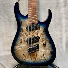 Ibanez RGMS7PB -CBS Cosmic Blue Starburst- 【7弦】【マルチスケール】【ファンフレット】
