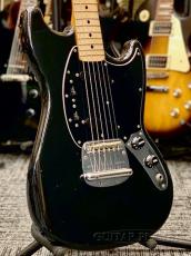 Fender 【夏のボーナスセール】 1978 Mustang -Black / Maple- 【Ash Body】【Refrets!】【Vintage】