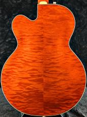Gretsch 【夏のボーナスセール】G6120TGQM-56 LTD Quilt Classic Hollow Body-Roundup Orange Stain Lacquer -_9