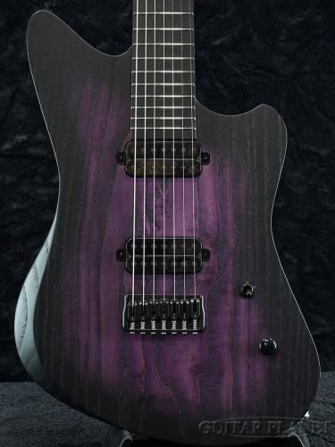 HAPAS GUITARS 【夏のボーナスセール】Judge 727 -Purple to Black Burst -【軽量3.32kg】【7弦】【Made In Germany】