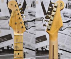 Fender Custom Shop 70th Anniversary 1954 Stratocaster Journeyman Relic Left Hand -Wide Fade 2 Color Sunburst- 2024USED!_5